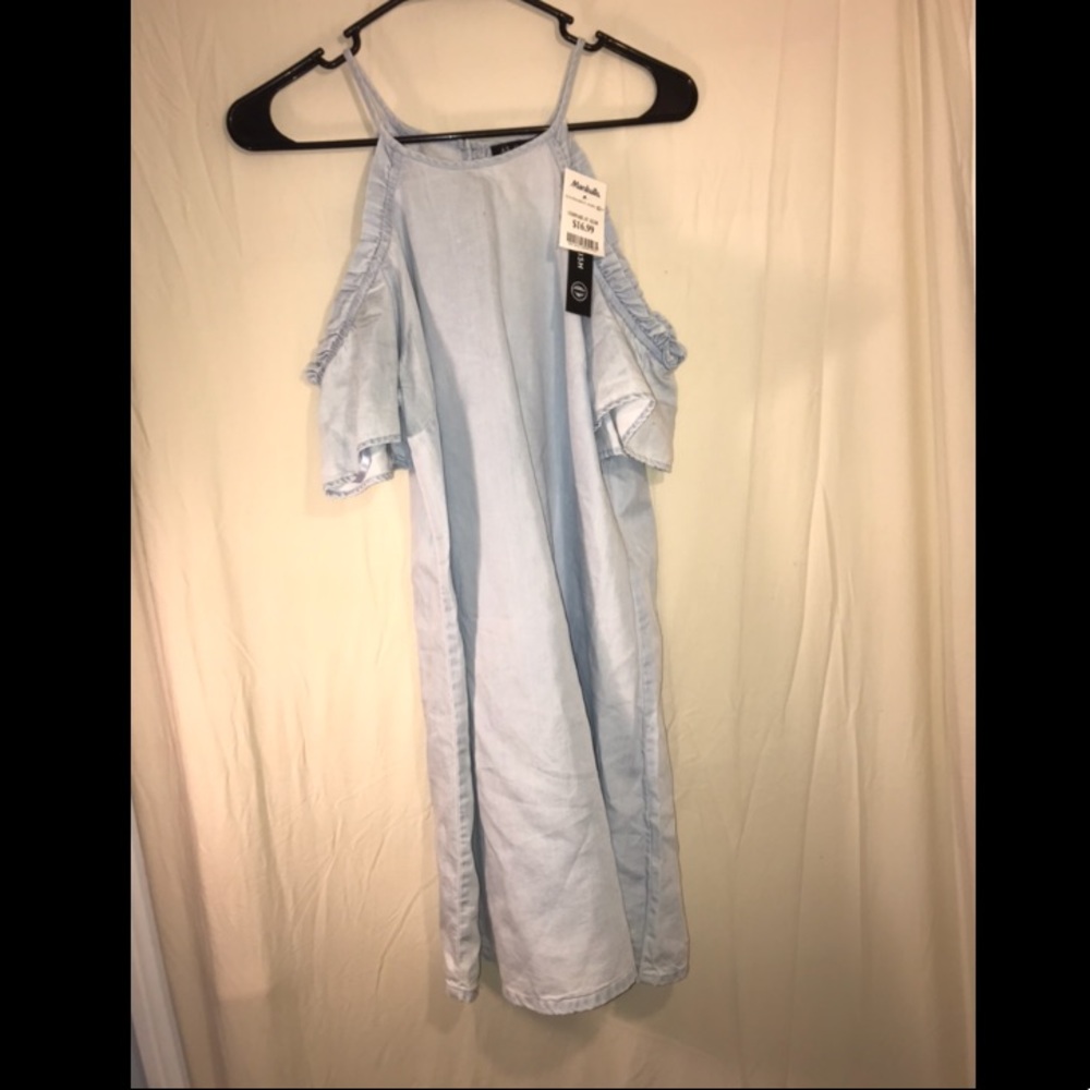 Denim colored dress
